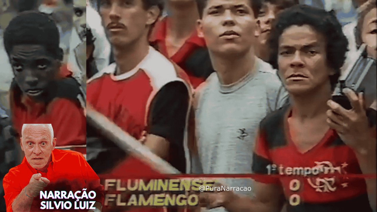 Silvio Luiz narrando o FLA-FLU  de 1991 é NOSTÁLGICO!