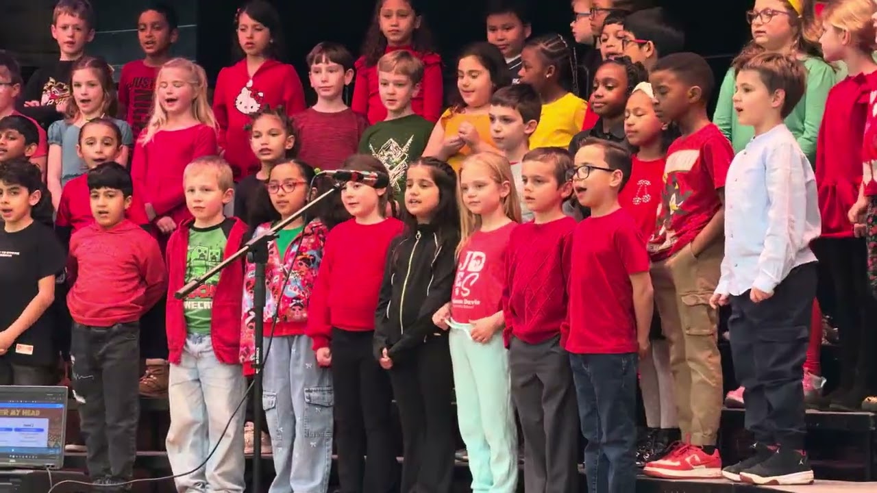 Mi primer actividad en coro de mi escuela