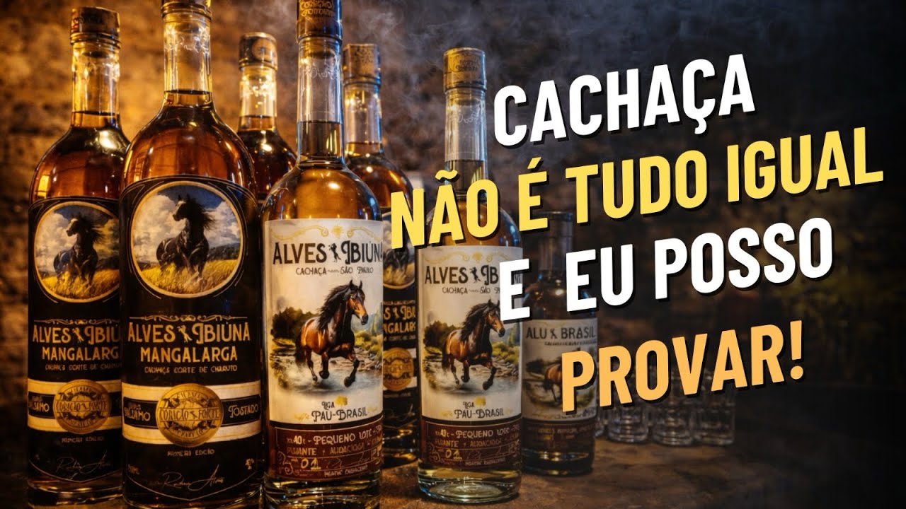 Cachaça não é tudo igual e eu posso provar!