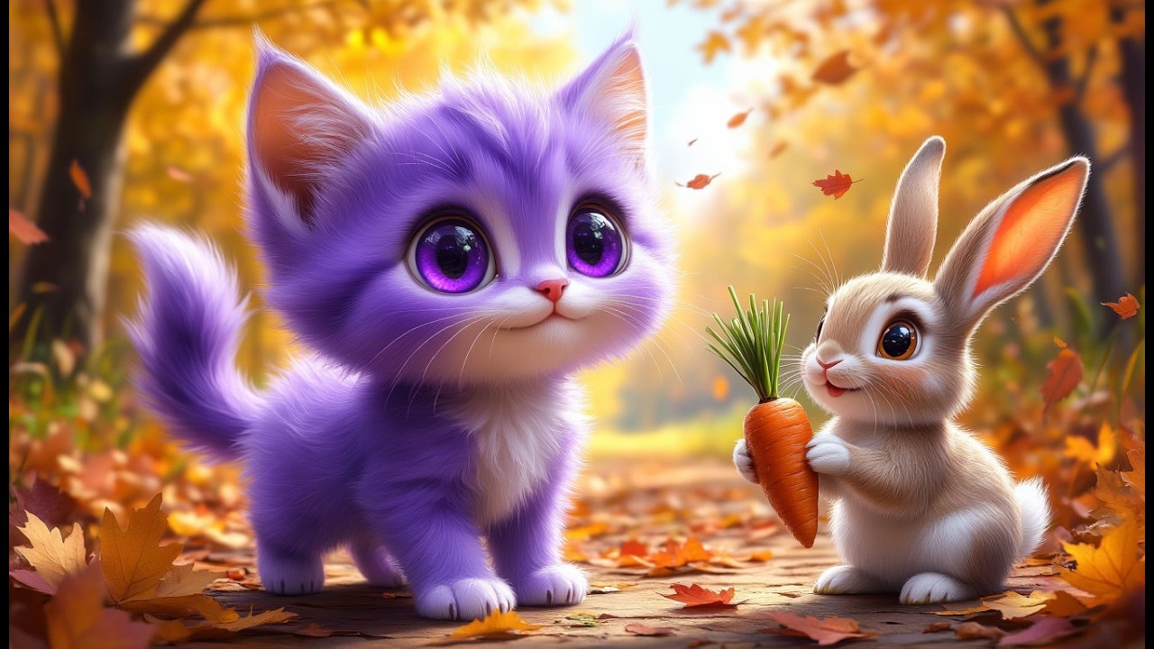 Филя и жираф: история одного поиска. #котенок #мультфильм #добрыймультик