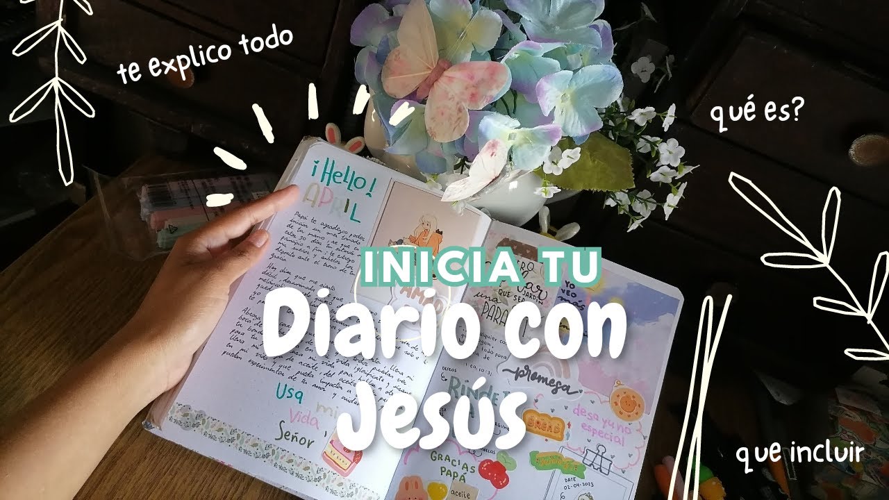 ✨☁ como inicar un diario con Jesús ☁✨