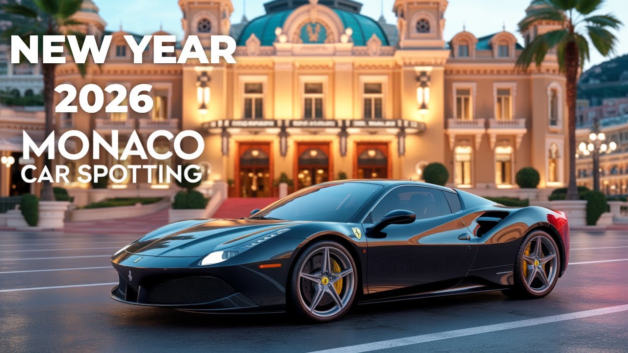 Monaco New Year 2026 🇲🇨 | Crazy Supercar Spotting in Monte Carlo #trending #viral #money
