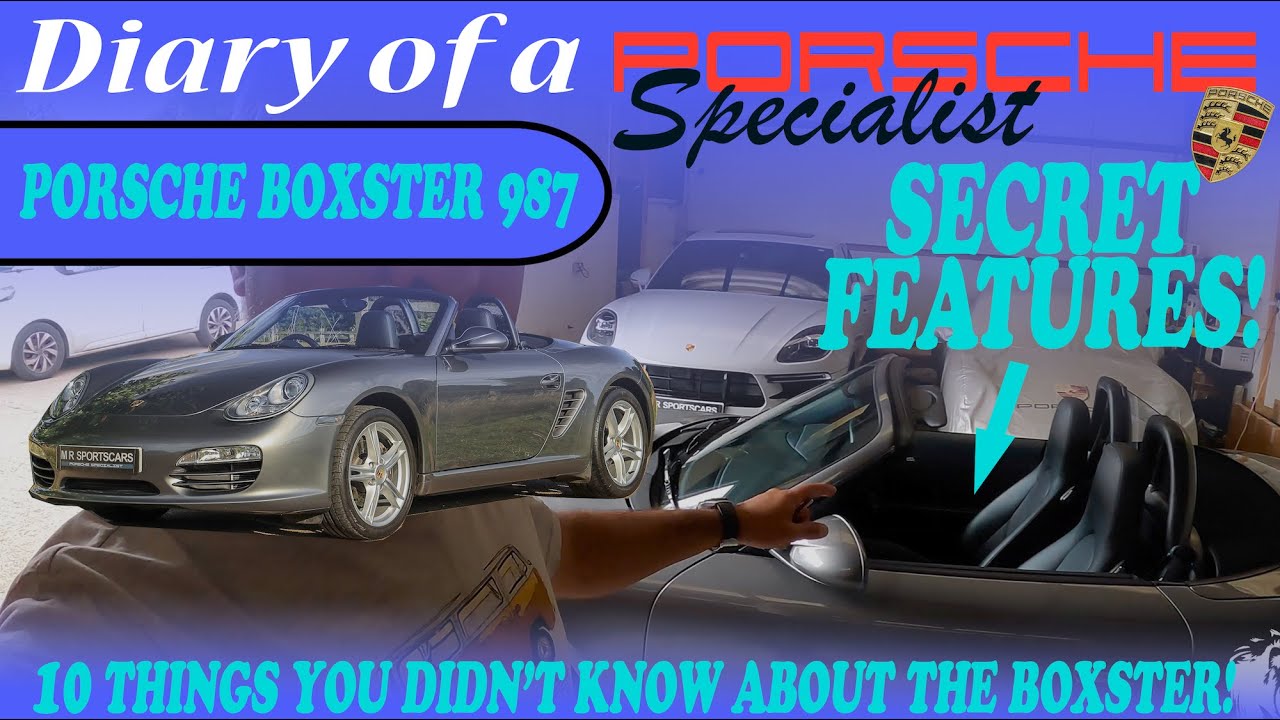 10 вещей, которые вам нужно знать о Porsche Boxster! 987 и 987.2: секретные функции и скрытые воз...