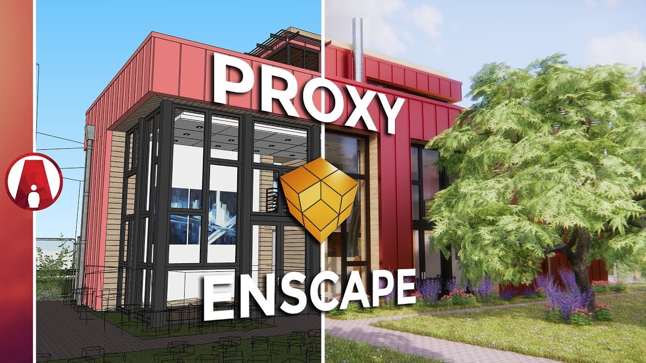 Как использовать прокси | Enscape для Sketchup