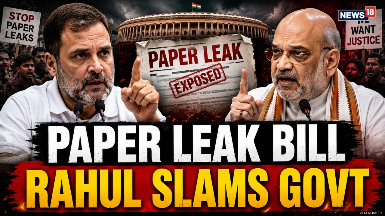 RAHUL GANDHI LOK SABHA SPEECH LIVE | Monsoon Session Live | PM Modi | Amit Shah | Paper Leak Bill