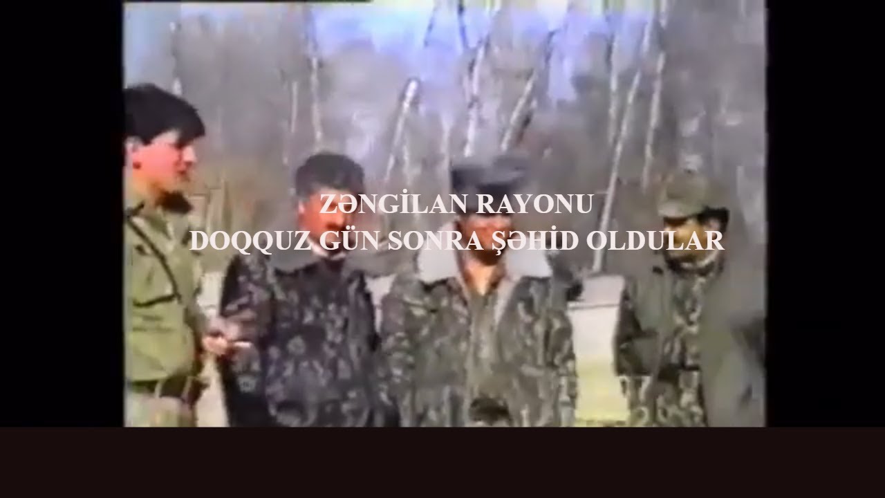 Son kadrlar - Doqquz gün sonra şəhid oldular