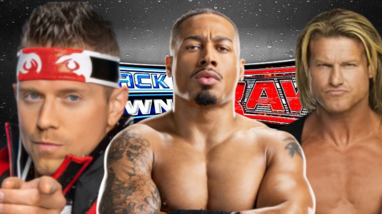 The Miz vs Dolph Ziggler vs Carmelo Hayes - WWE SvR 2010 Gameplay