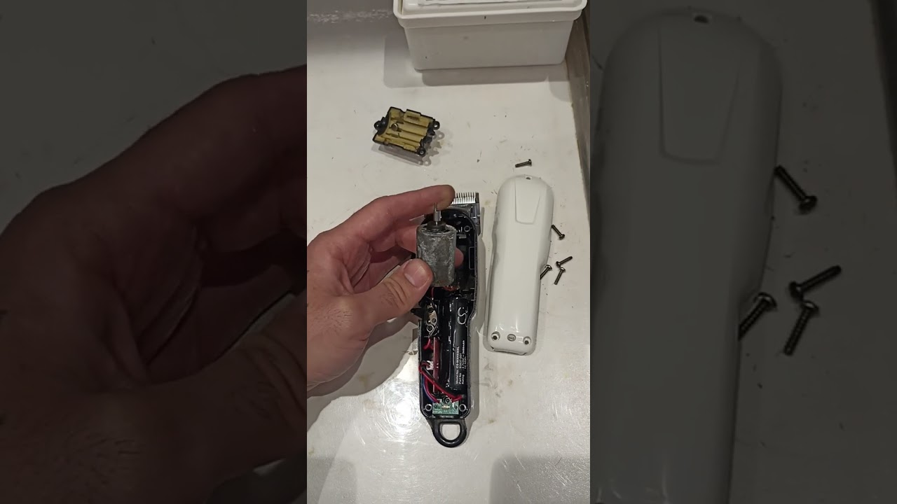 Wahl 8591L спустя 7 лет. шум не давал покоя, но оказалось можно исправить.