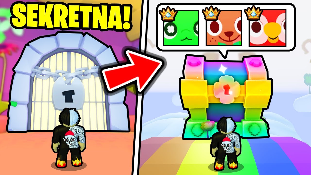 SEKRETNA KRAINA I NOWY EVENT w PET SIMULATOR 99!