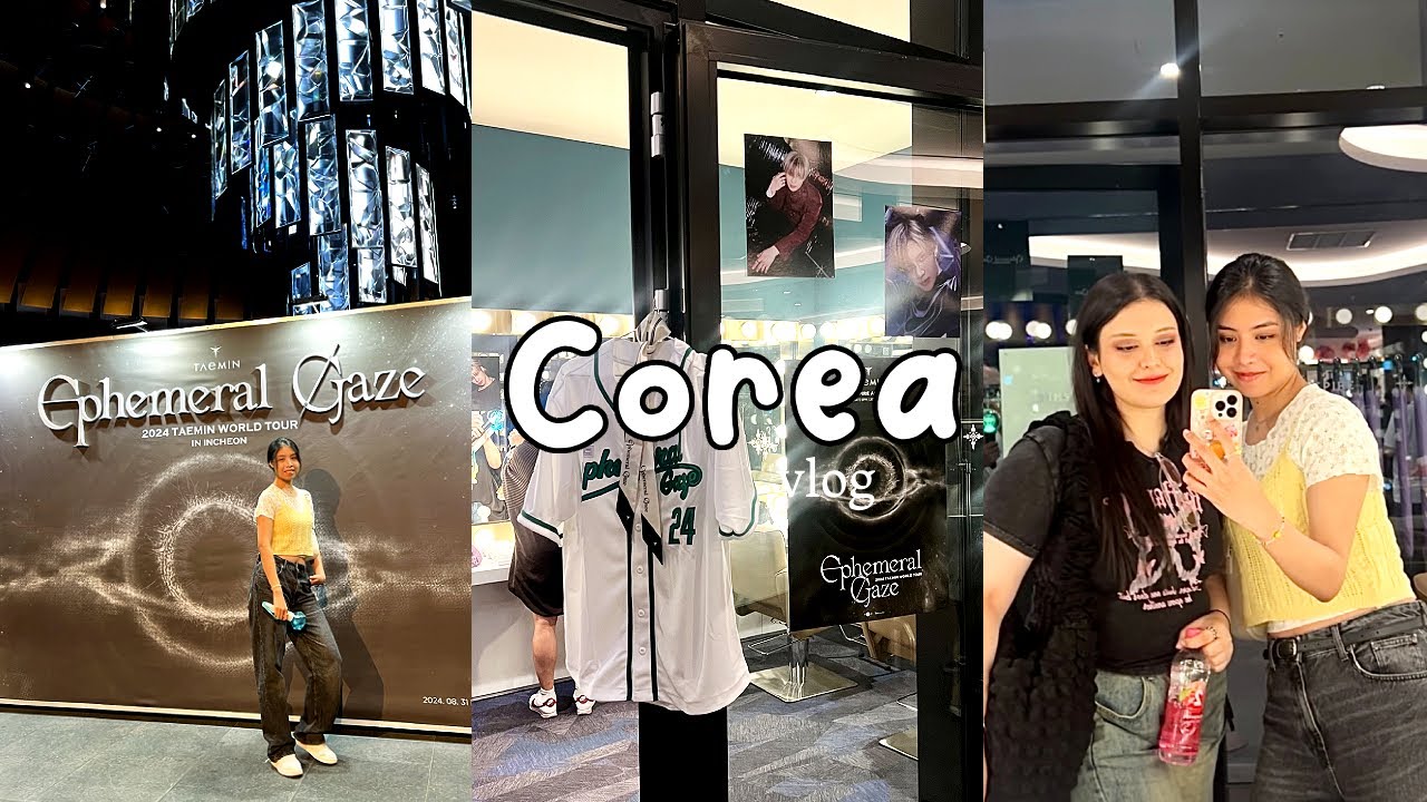 Corea Vlog | Concierto TAEMIN 