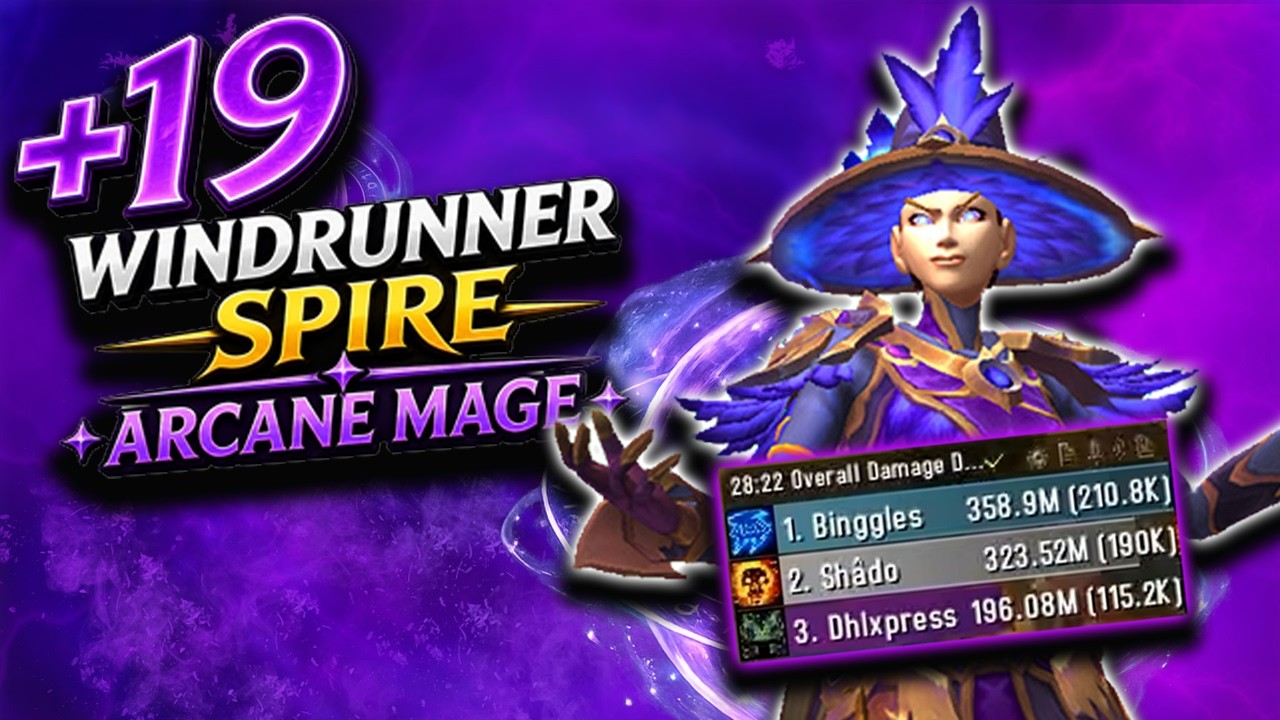 Is Arcane Good now? | +19 Windrunner Spire | Arcane Mage Midnight Season 1
