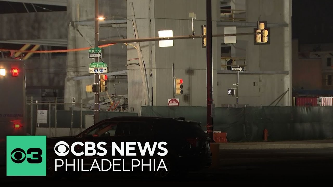 2 people unaccounted for after deadly parking garage collapse in Grays Ferry