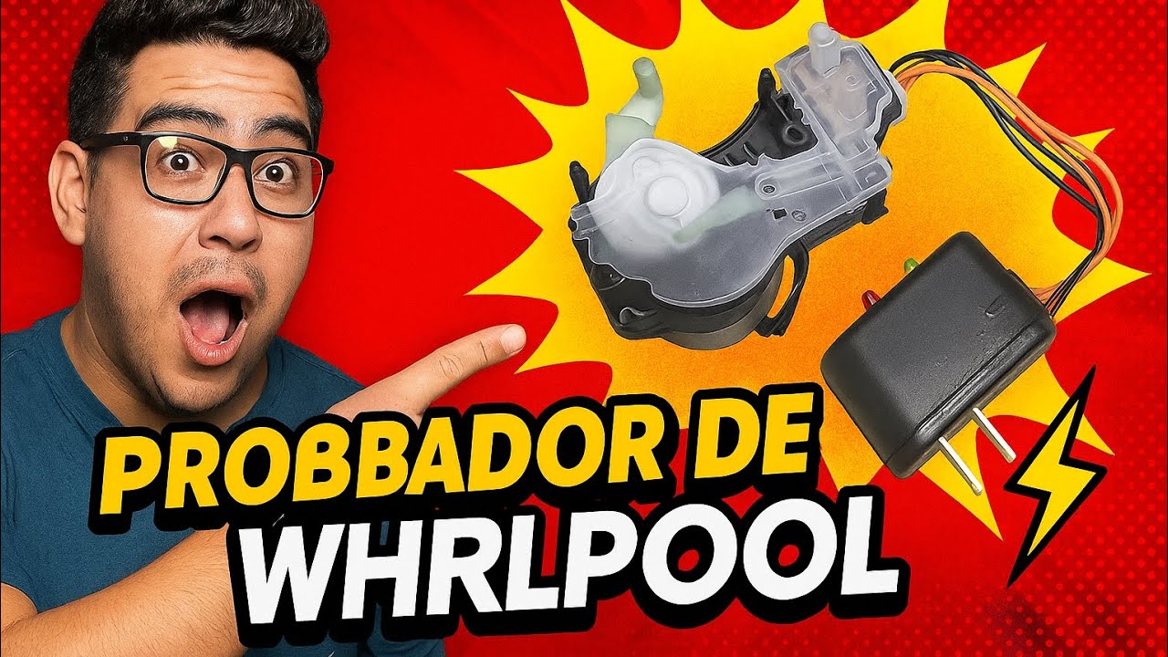Probador de actuadores Whirlpool 6 pines 