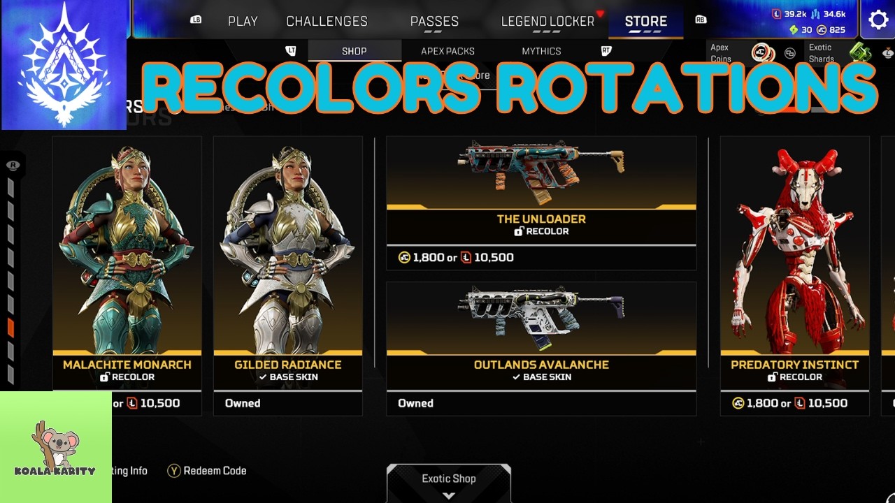 Full Review of Recolors Rotation (04Aug26), S30 Store Update. [Apex Legends - Aug26]