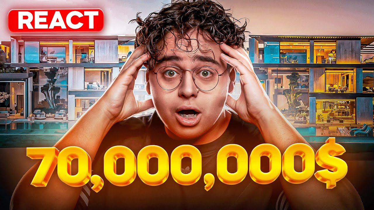 C'EST QUOI CETTE VILLA DE FOU À 70 000 000 $ ?! (REACT)