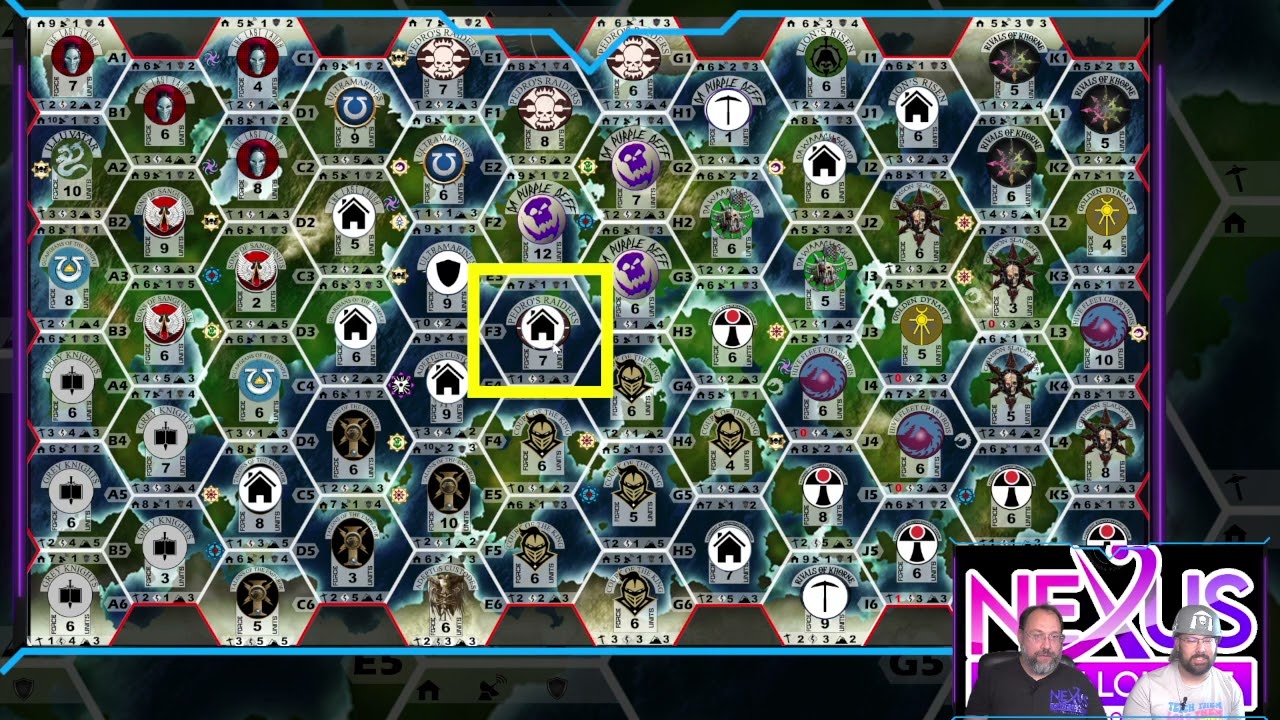 40k Map Campaign   Turn 6 - Action Reveal!