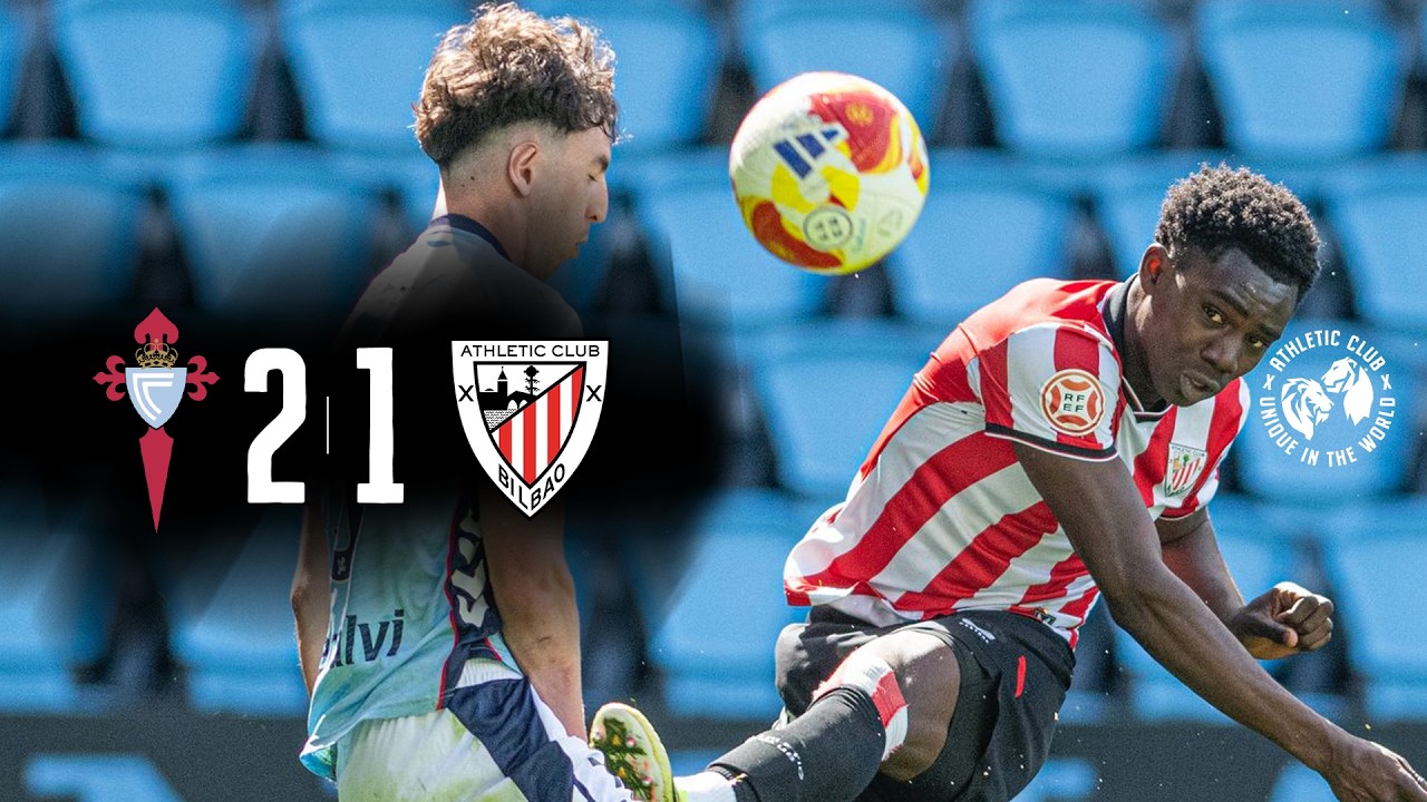 ⚽ Resumen I RC Celta 2-1 Bilbao Athletic I Laburpena I Primera Federaci&oacute;n 2025-26 J30