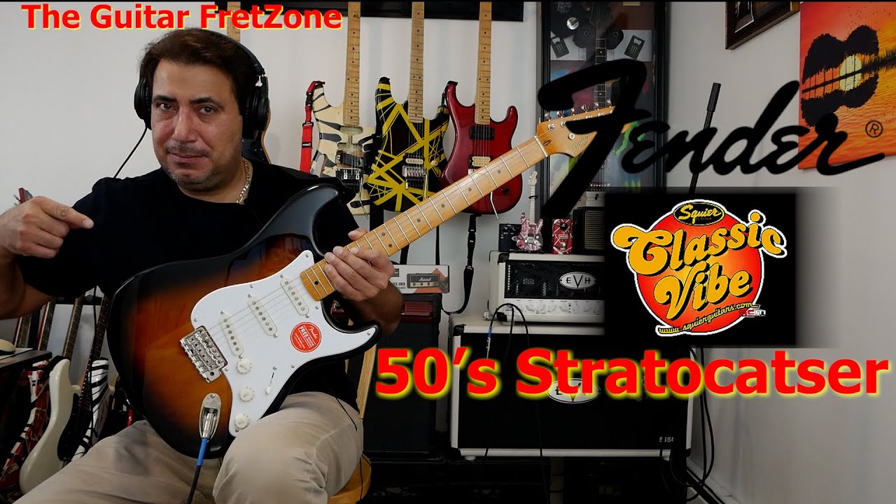 Fender Squier Classic Vibe 50s Stratocaster Demo/Review @fender #fender