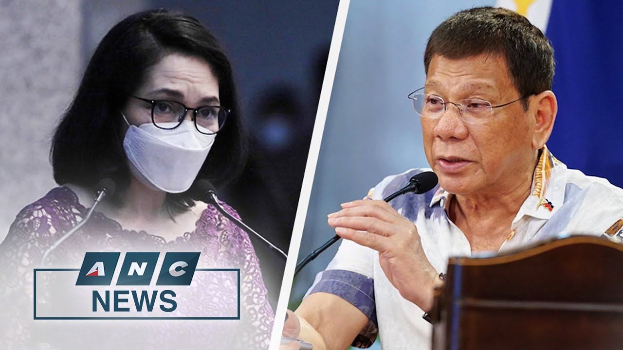 'Umaalingasaw na korupsyon': Hontiveros says Duterte's reaction to Senate probe unacceptable | ANC