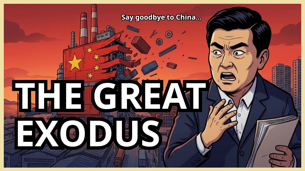 The Great Exodus | Trillion in Manufacturing is Leaving China