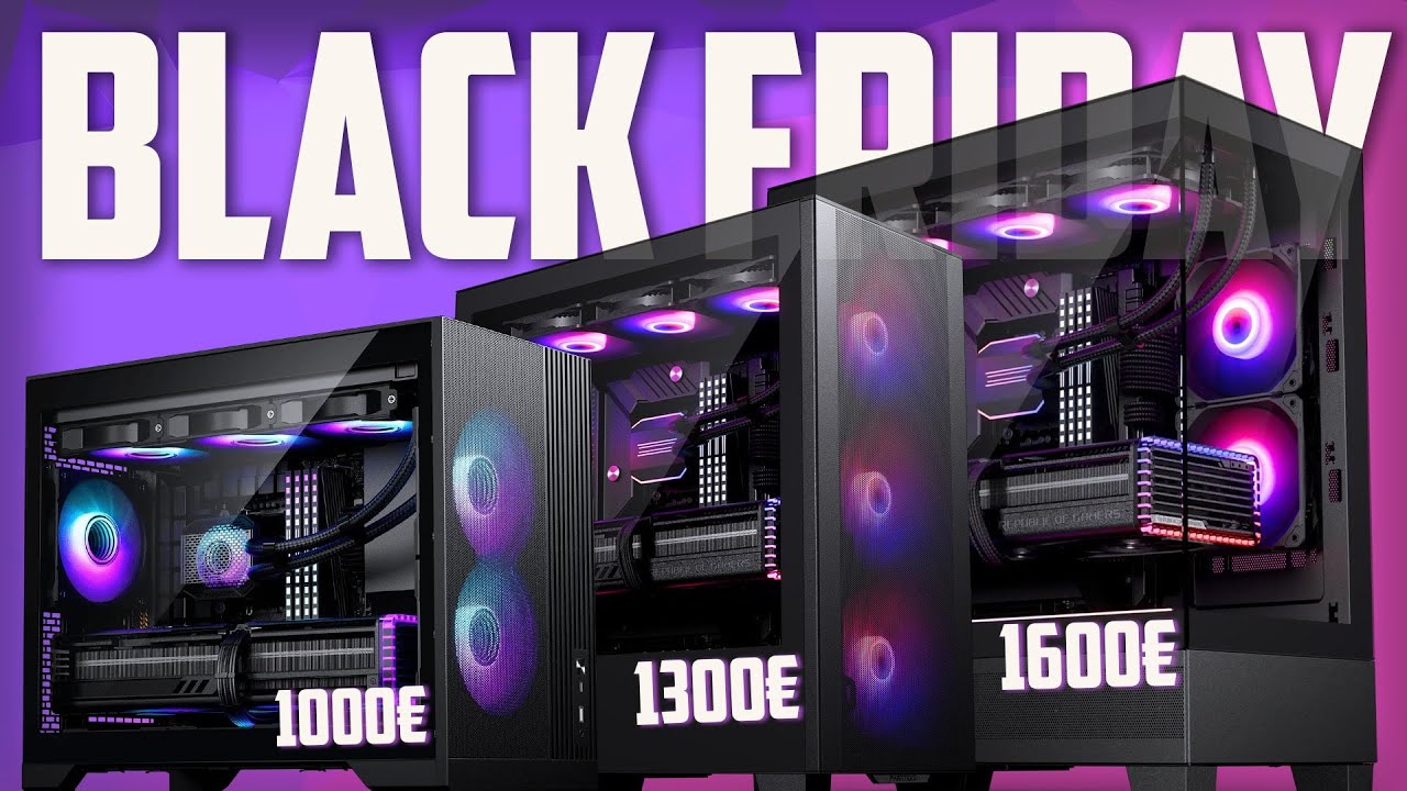 BLACK FRIDAY 2025: LE 3 PC BUILD MIGLIORI DA ASSEMBLARE! 🔥