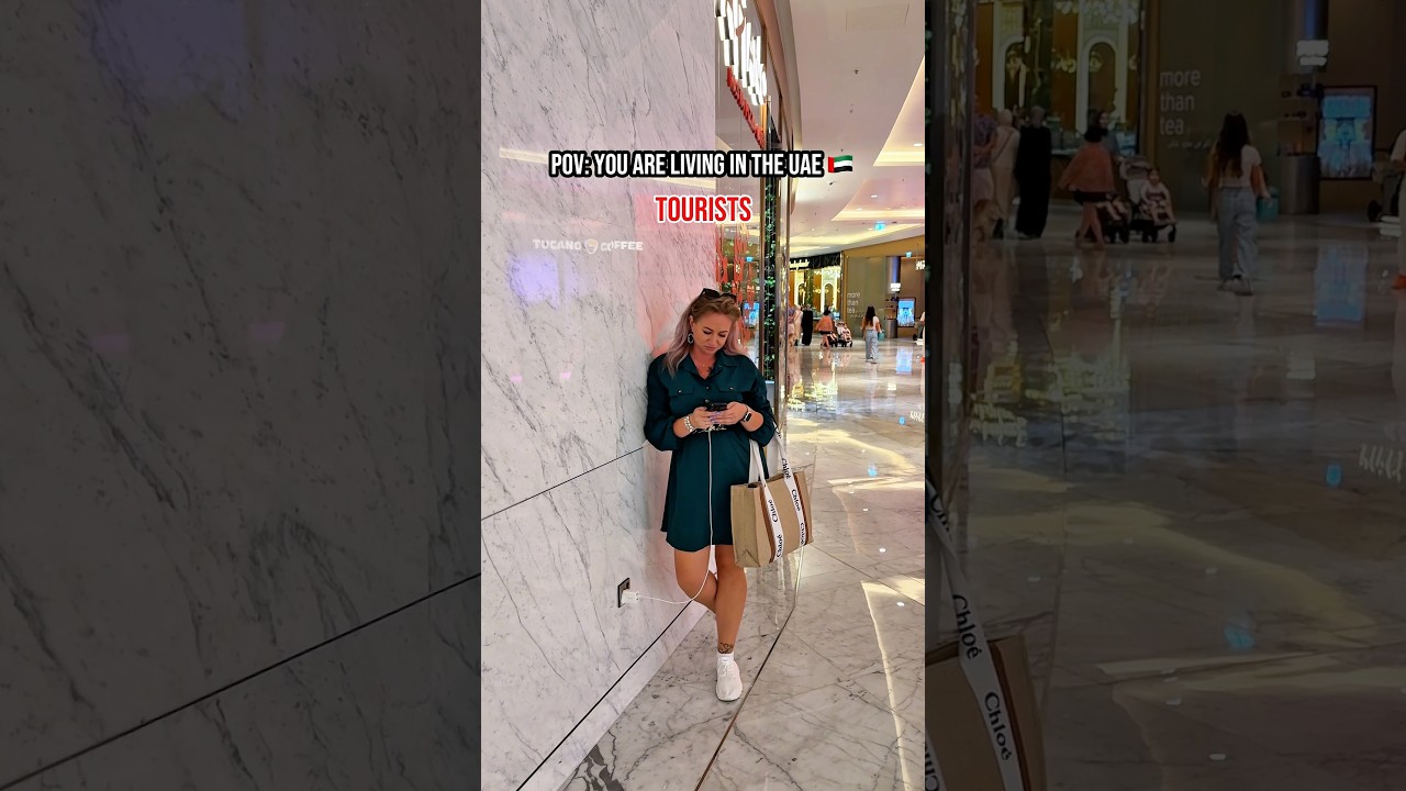 POV: YOU ARE LIVING IN THE UAE 🇦🇪 #dubai #uae #mall