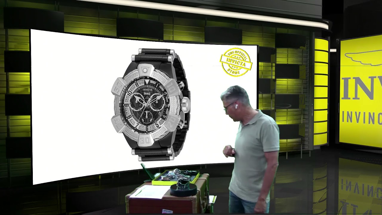 Live shopping LET'S TALK INVICTA in English with CEO Wim van Buul of Invicta Watch Europe 14-06-2021