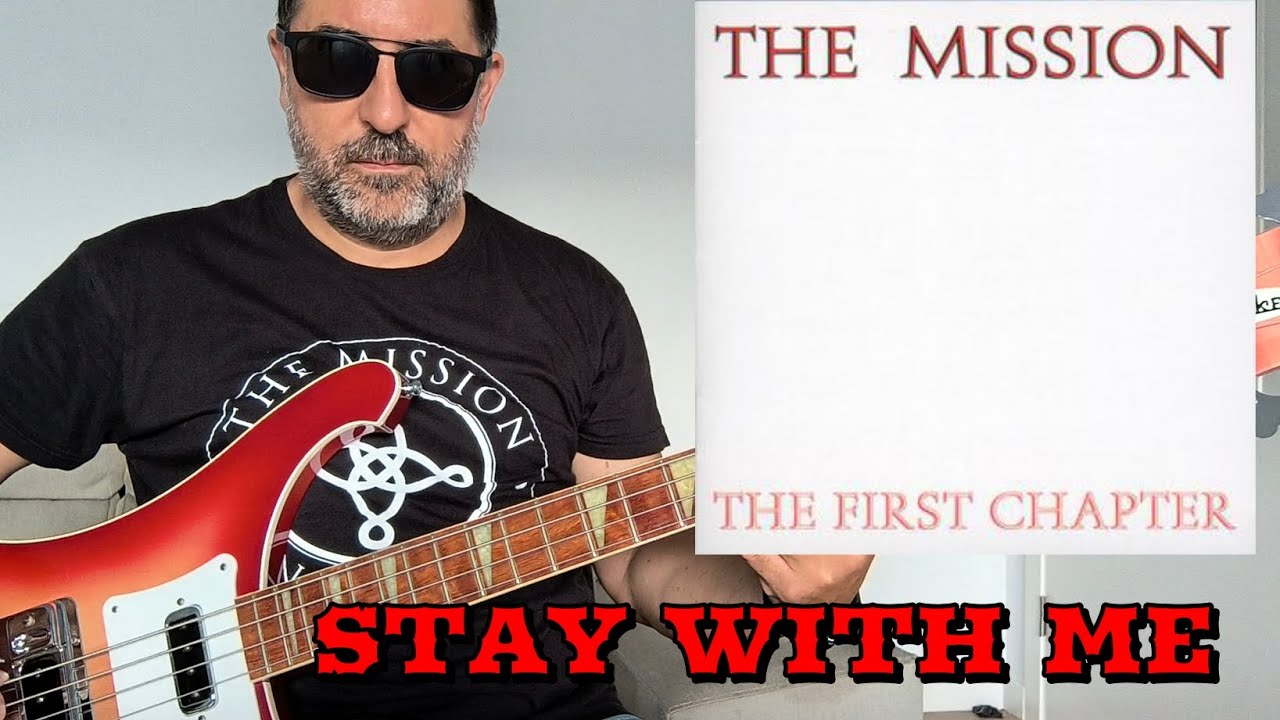 The Mission -Stay With Me(Bass Cover+Score+Tabs)#basscoverwithtabs #themission #basslesson 