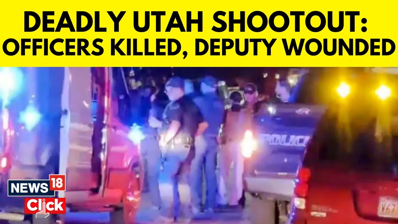 Two Police Officers Were Shot Dead Responding To A Domestic Disturbance Call In Tremonton | N18G