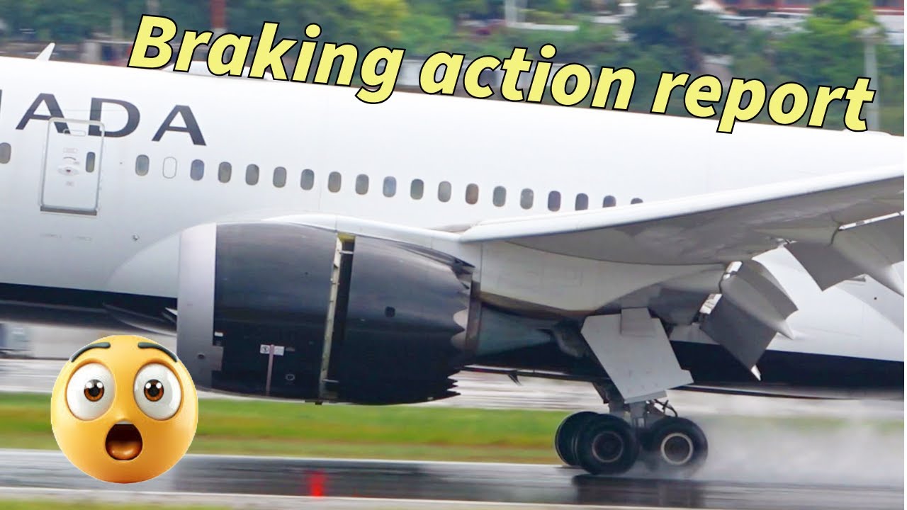 A wet runway 🇯🇲 airplane spotting Montego Bay Jamaica