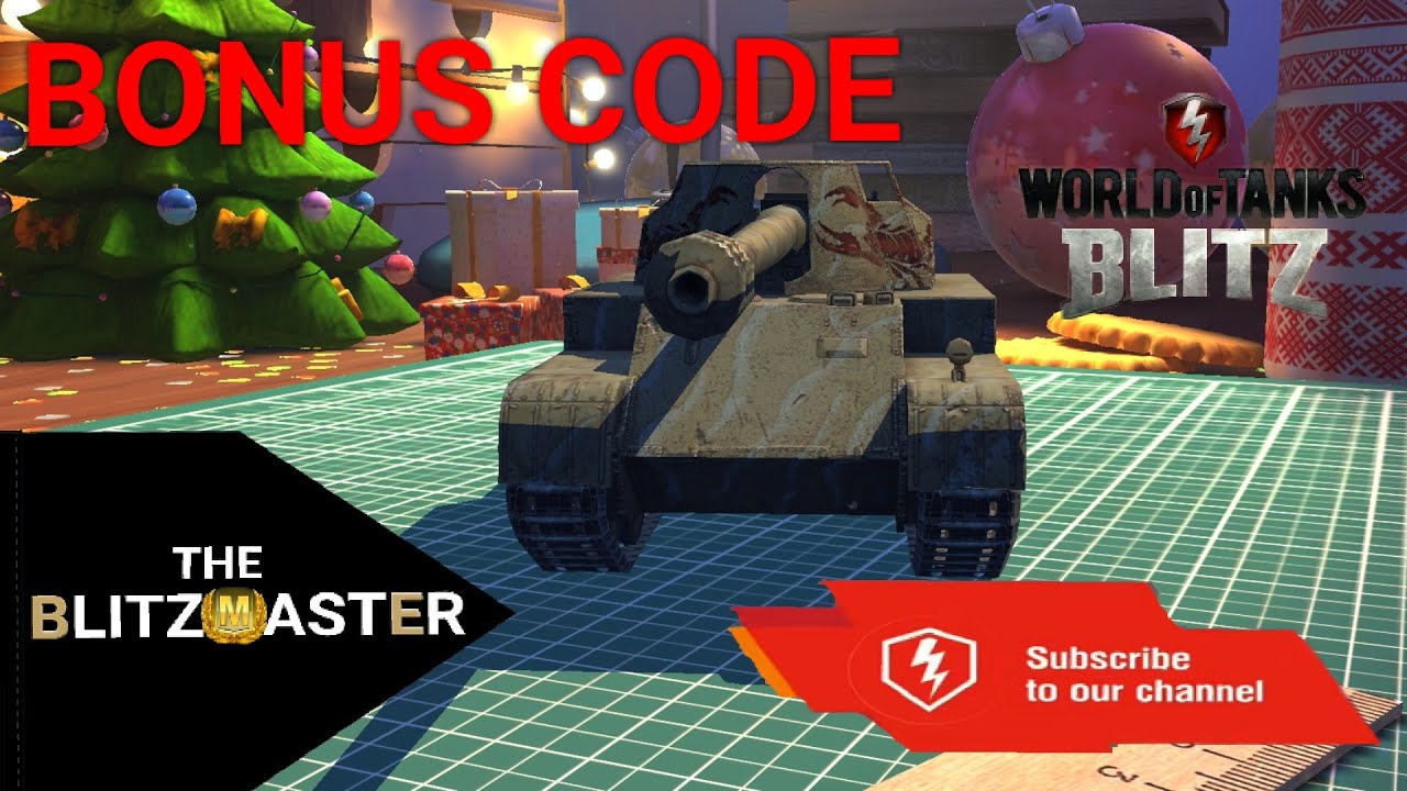 Bonus code  World of Tanks Blitz
