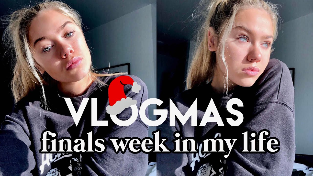 Vlogmas: Finals Week at College!! | Margot Lee