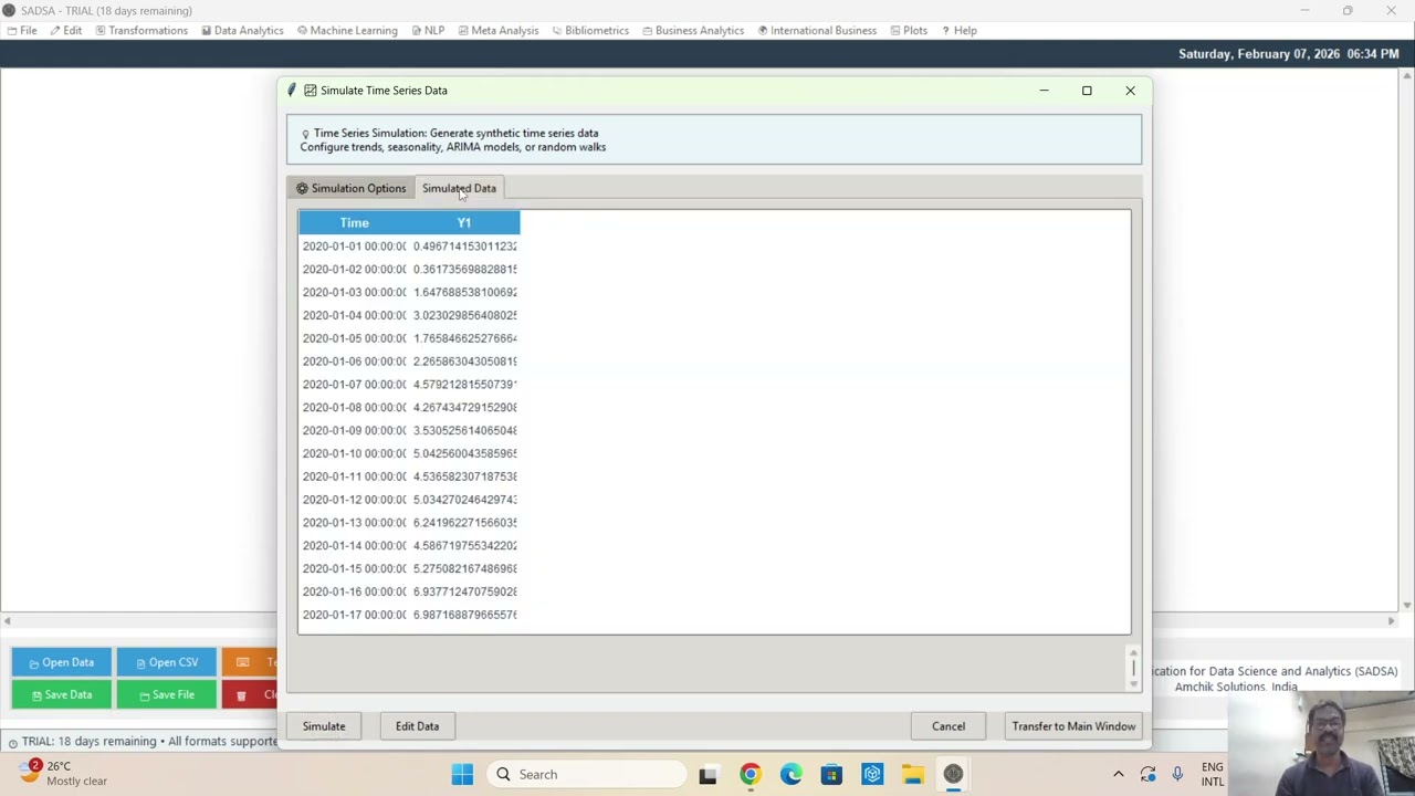 Time Series Data Simulation Explained