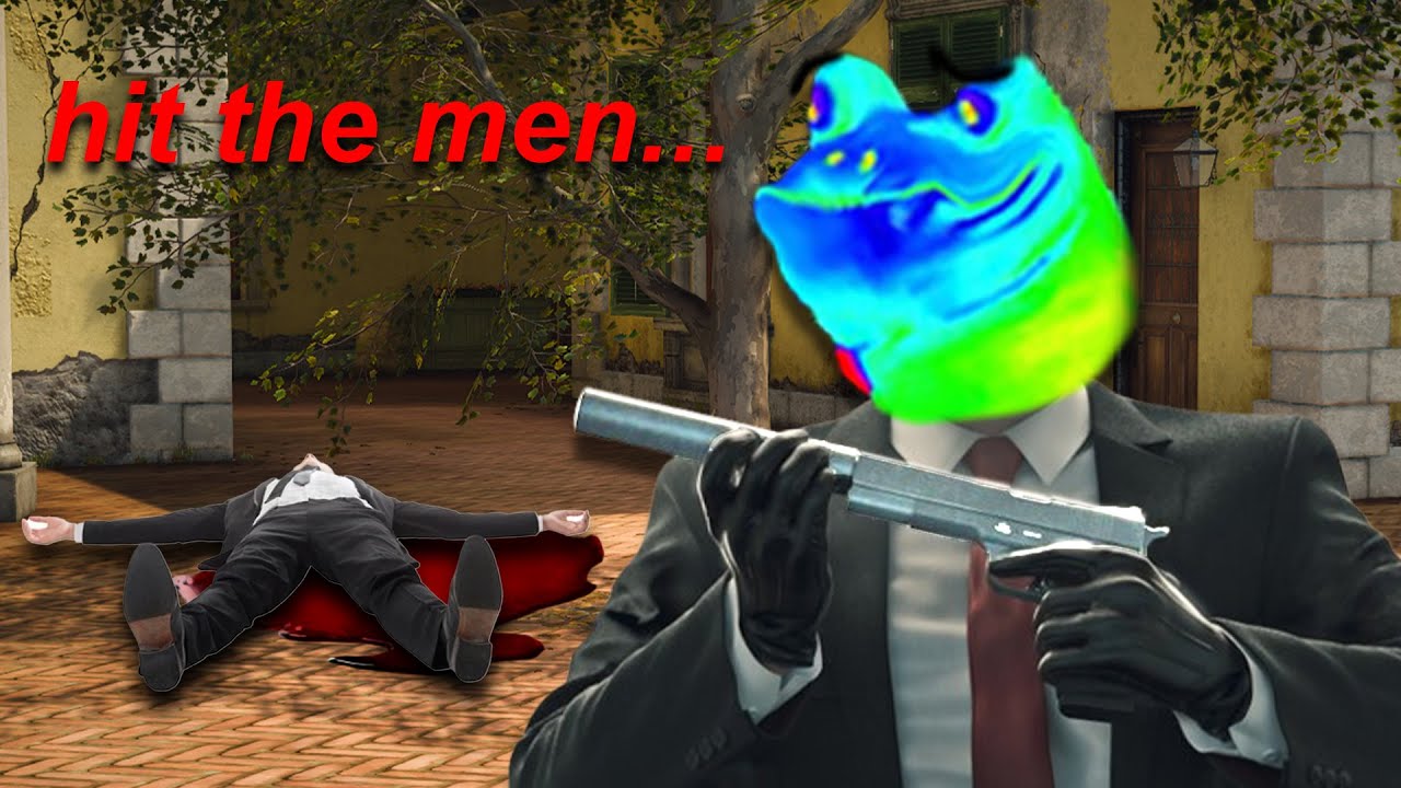 HITTING many MEN in Hitman