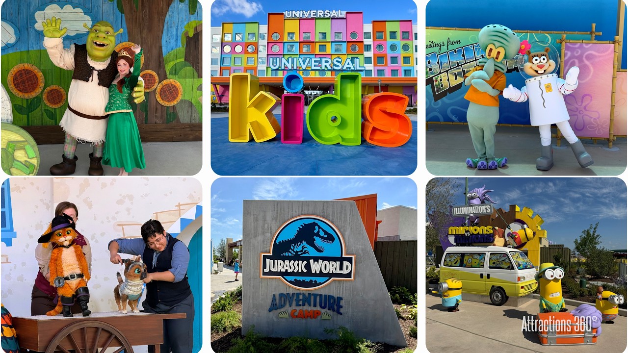 NEW! FULL TOUR of Universal Kids Resort | FIRST LOOK at the BRAND NEW Theme Park in Texas