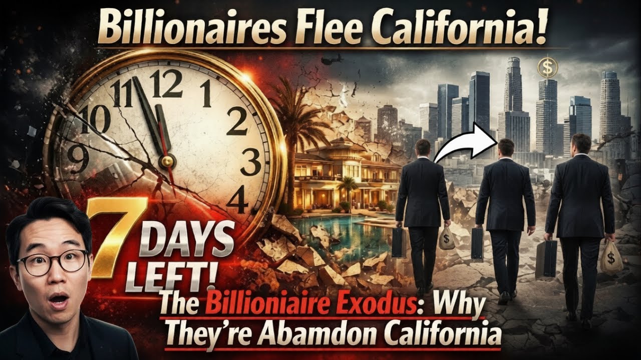 7 Days Left: The Real Reason Billionaires are Vanishing from California