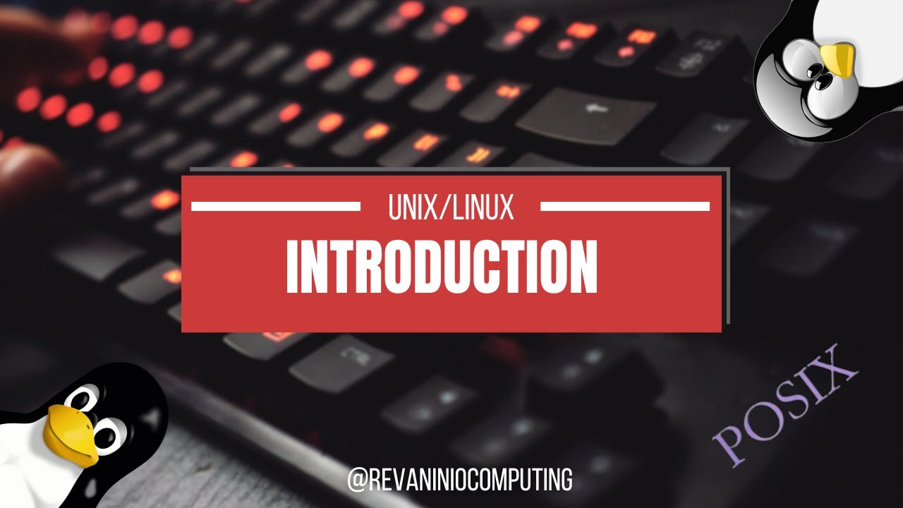 Cours UNIX/Linux #1 : Introduction et installation de l'OS