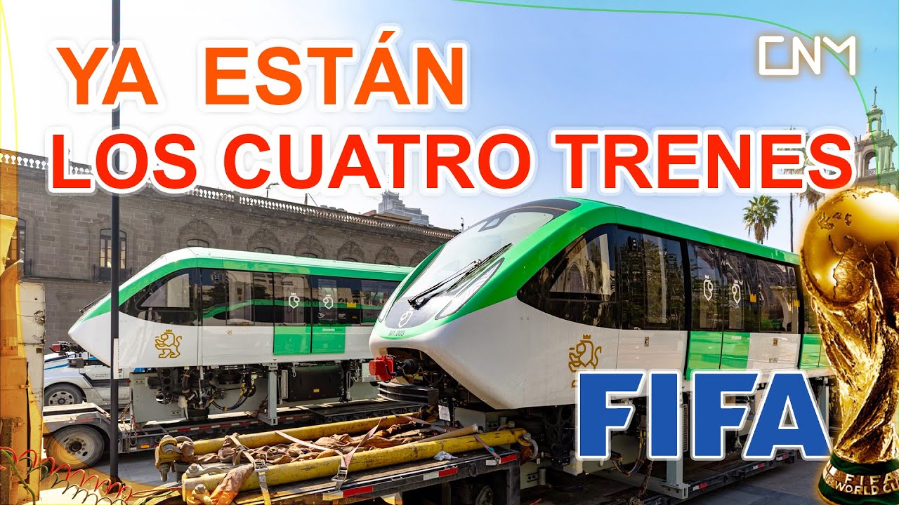Primer Monorriel de México, finaliza el 2025 con casi el 80% de avance, Nuevo León