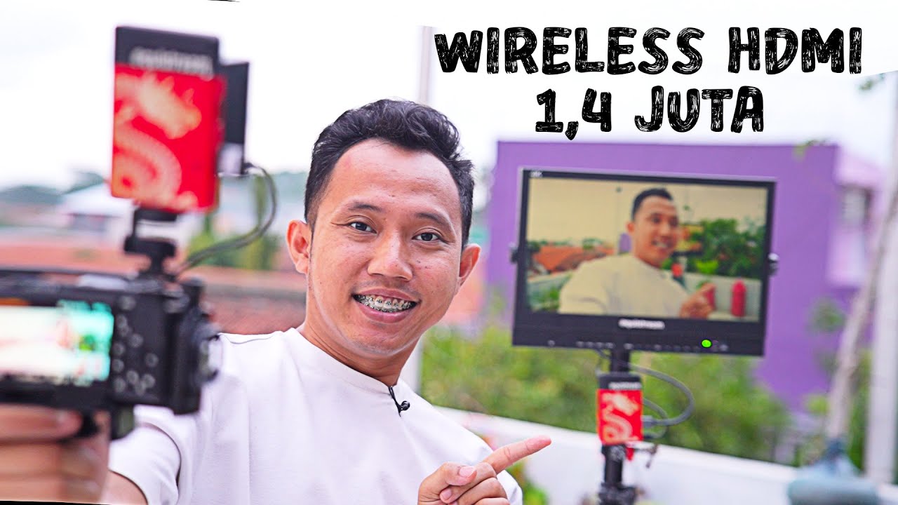 Wireless HDMI Murah Pemula Event Konser Pengajian - Laiqul
