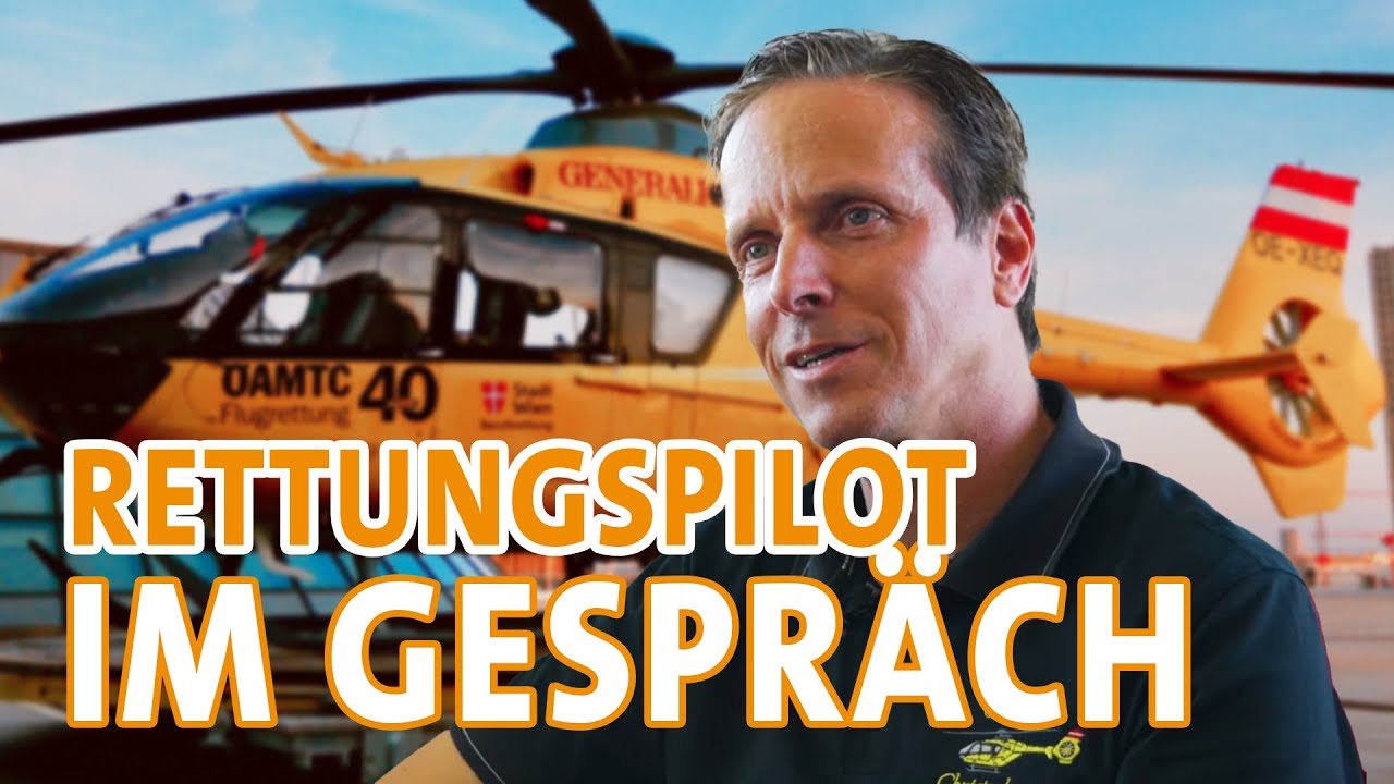 Pilot des Wiener Rettungshubschraubers - ÖNK im Gespräch