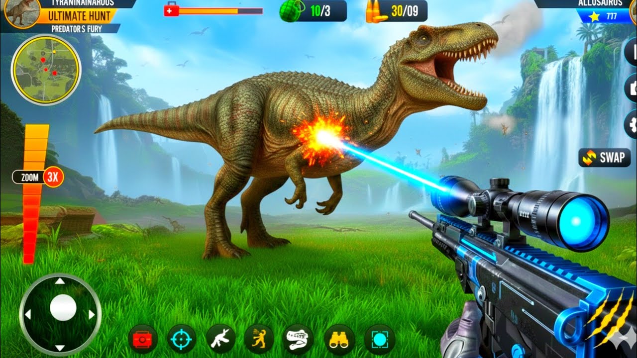 Wild Animal Hunter 3D: Epic Dinosaur Hunting Adventure 🦖🥸|New 2026 Update Gameplay #52