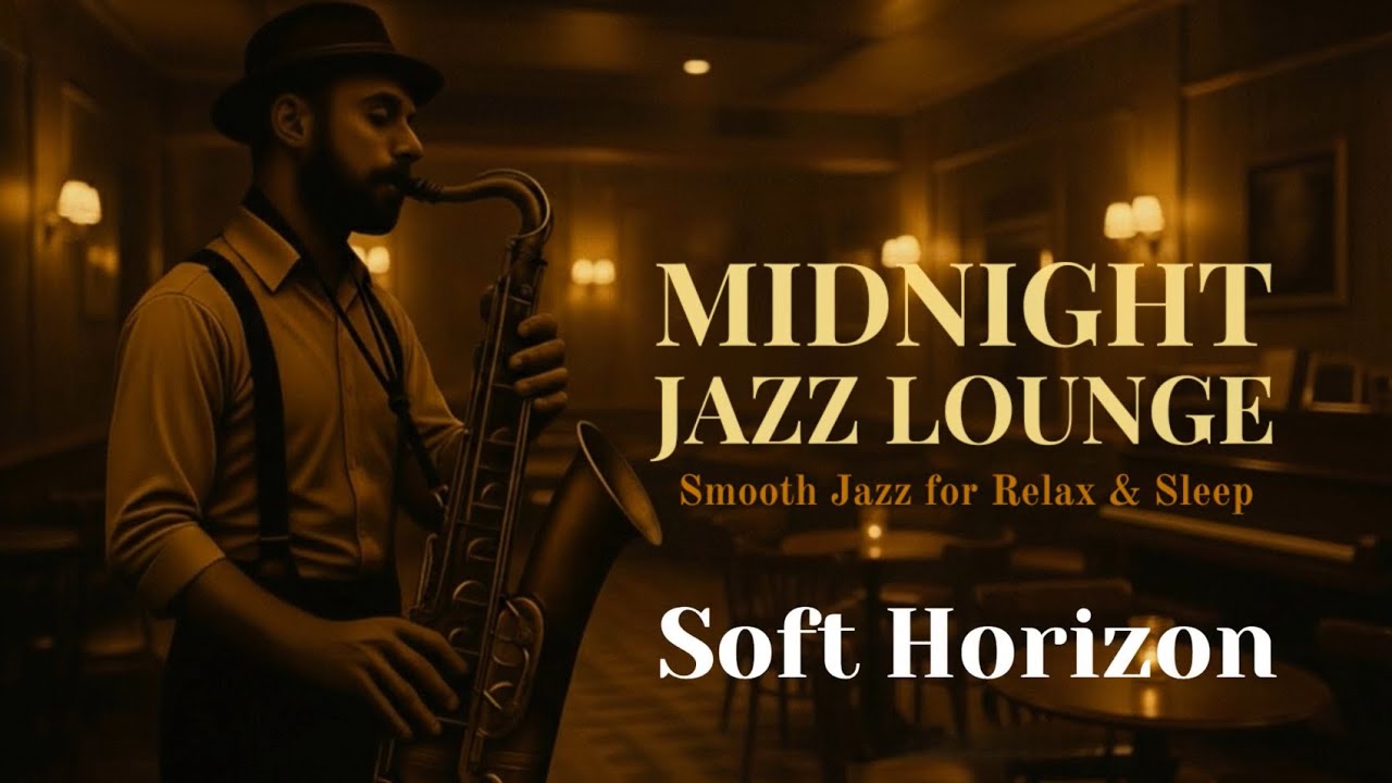 Soft Horizon – Morning Lounge Jazz | Midnight Jazz Lounge – Smooth Jazz for Relax & Sleep