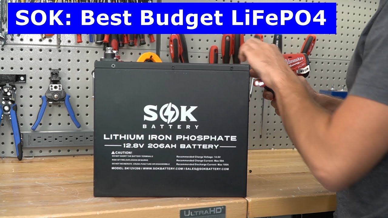 SOK Battery: Best budget 12V LiFePO4 is back in stock