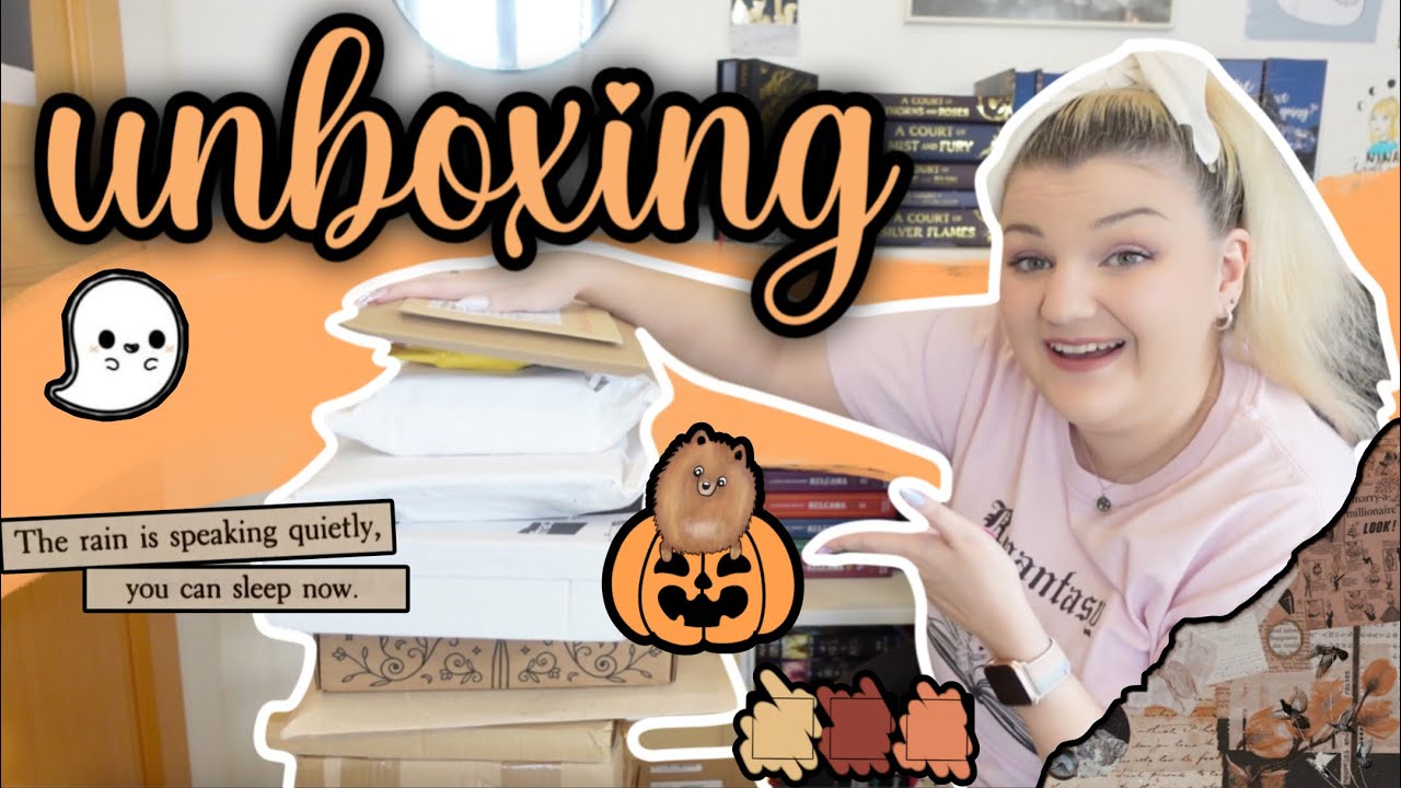 ❩ MEGA UNBOXING : DES LIVRES SPOOKY 🎃👻  ❨