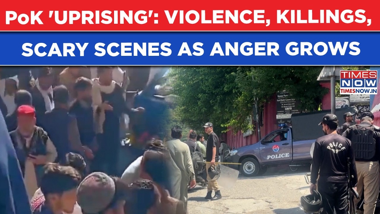 PoK 'Uprising': Violence, Killings, Protests & Chaos, Scary Scenes As Anger Grows Against Pakistan
