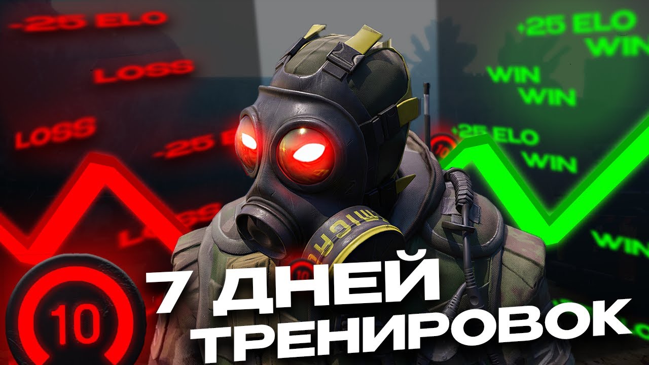 ТРЕНИРОВАЛСЯ 7 ДНЕЙ ПОДРЯД В CS2 ВО ВСЕХ АСПЕКТАХ
