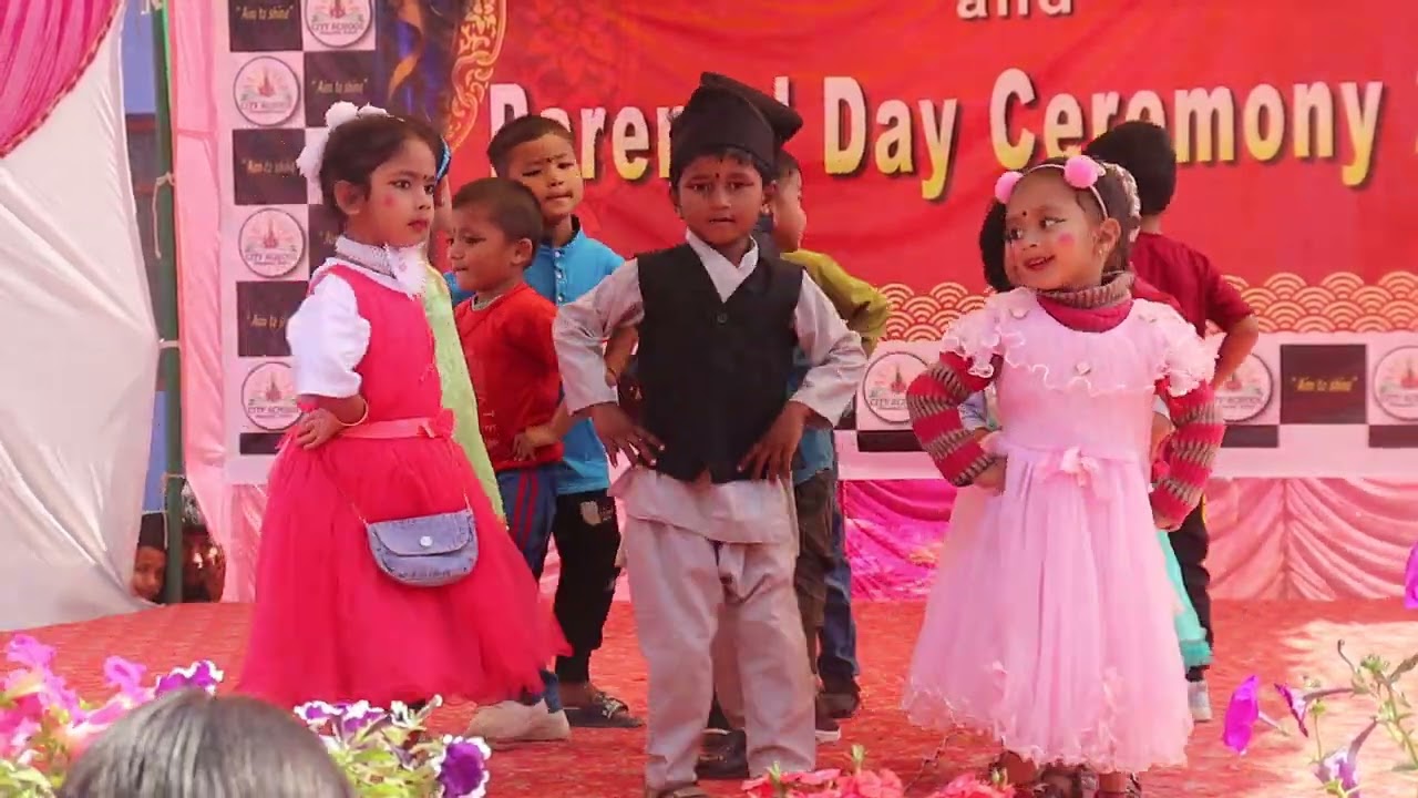 Sana sana aakha tara  dance by Grade PG students of City School
