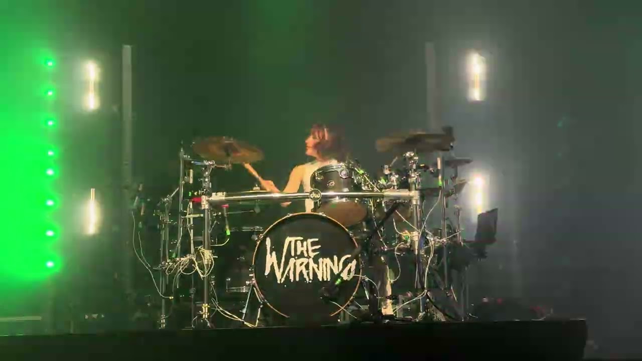 Satisfied by The Warning live at the Palladium in Cologne, Germany, April 15, 2025!