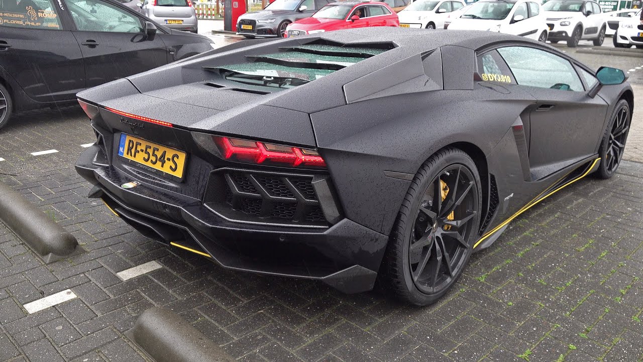 Lamborghini Aventador LP700-4 Vorsteiner V - Revs, Flames, Accelerations Sounds!