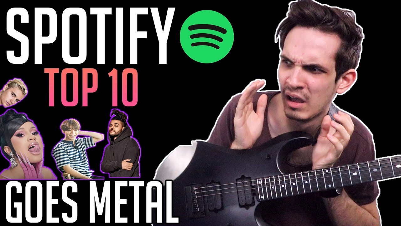 If Spotify Top 10 Were Metal Riffs
